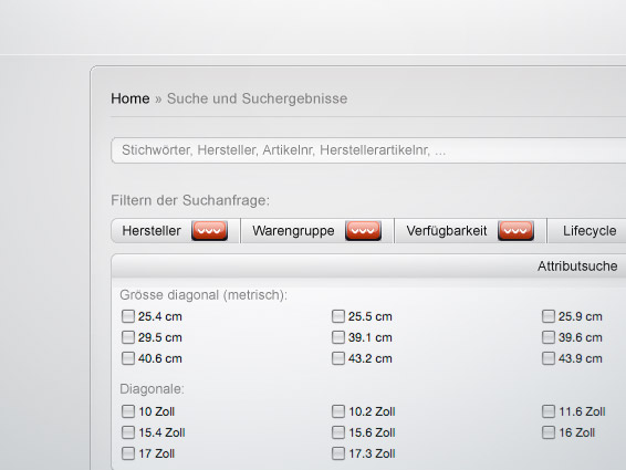 Search usability